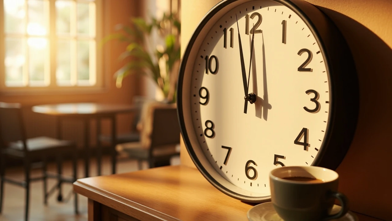 Orologio che segna le 18:18, immagine evocativa del numero 18 e 18 e del suo significato numerologico